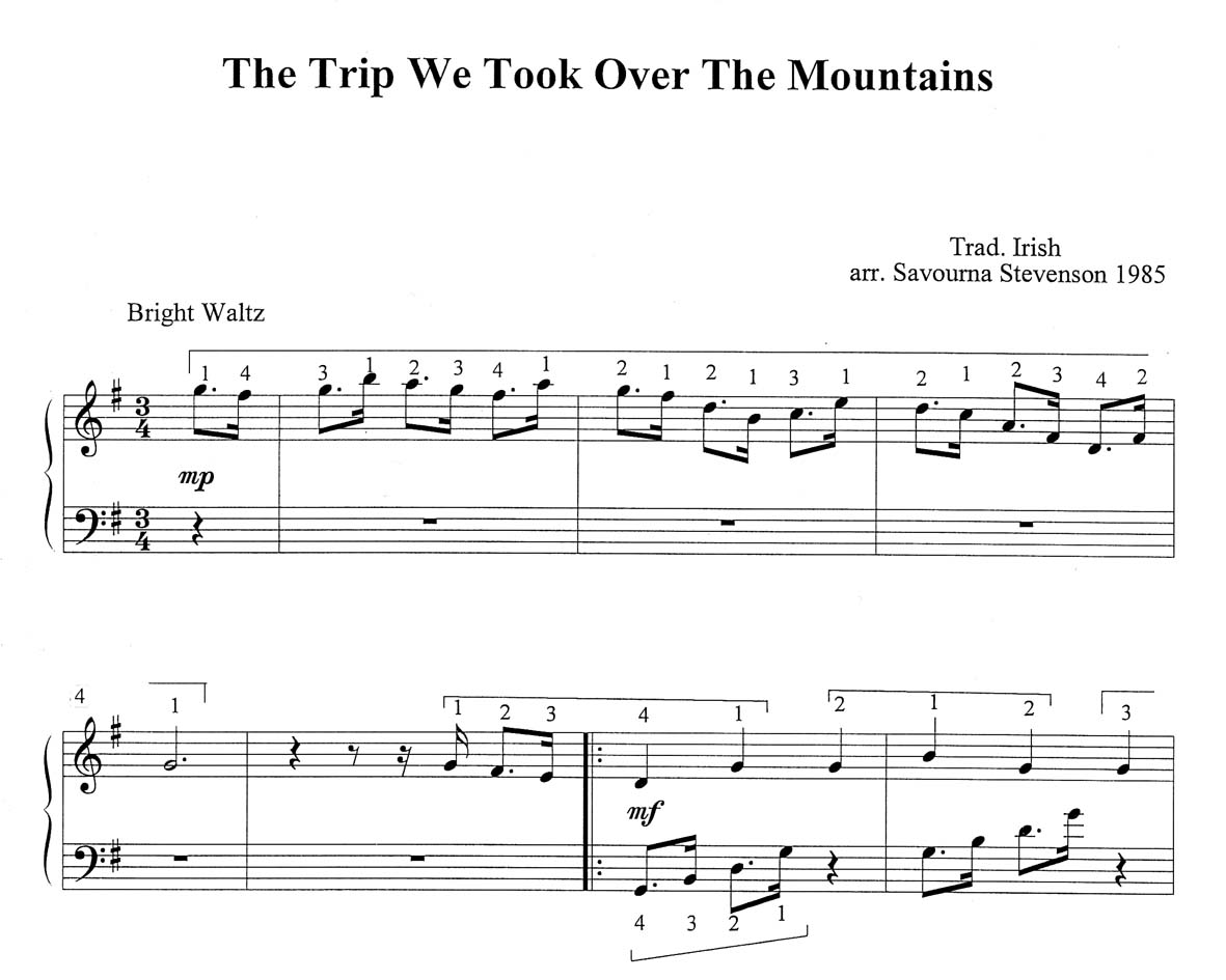The Trip We Took Over The Mountains
